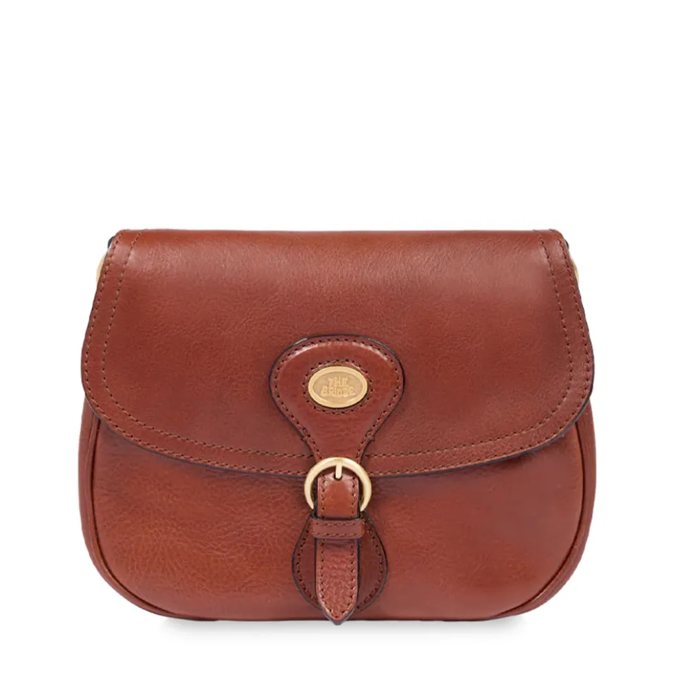 Borsa Donna a Tracolla THE BRIDGE linea Isadora in Pelle Marrone