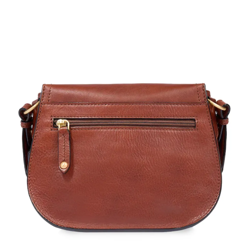 Borsa Donna a Tracolla THE BRIDGE linea Isadora in Pelle Marrone