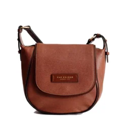 Borsa Donna a Tracolla THE BRIDGE linea Domitilla in Pelle Marrone