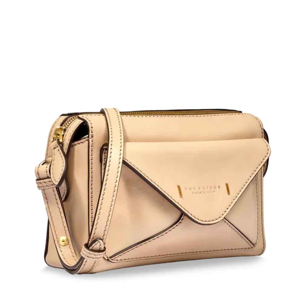 Borsa Donna a Tracolla THE BRIDGE linea Frida in Pelle color Burro