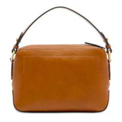 Borsa Donna a Tracolla THE BRIDGE linea Larissa in Pelle color Cognac