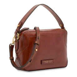 Borsa Donna a Tracolla THE BRIDGE linea Larissa in Pelle Marrone