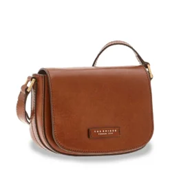 Borsa Donna a Tracolla THE BRIDGE linea Vittoria in Pelle Marrone