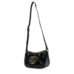 Borsa Donna a Tracolla Trapuntata LOVE MOSCHINO linea Embossed Nera