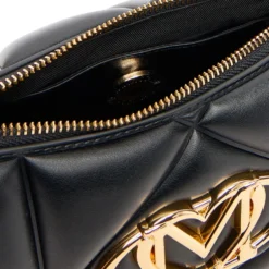 Borsa Donna a Tracolla Trapuntata LOVE MOSCHINO linea Embossed Nera