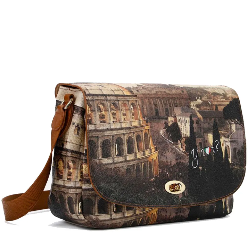 Borsa Donna a Tracolla Y NOT YES-631 Stampa Jubilee