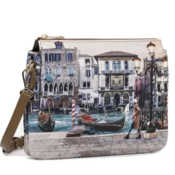 Borsa Donna a Tracolla Y NOT YES-630 Stampa Blue Lagoon