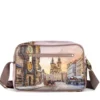 Borsa Donna a Tracolla Y NOT YES-440 stampa Astro Clock
