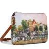 Borsa Donna a Tracolla Y NOT YES-630 Stampa Flower River
