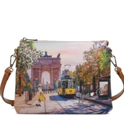 Borsa Donna a Tracolla Y NOT YES-630 Stampa Spring in Milan