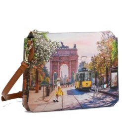 Borsa Donna a Tracolla Y NOT YES-630 Stampa Spring in Milan
