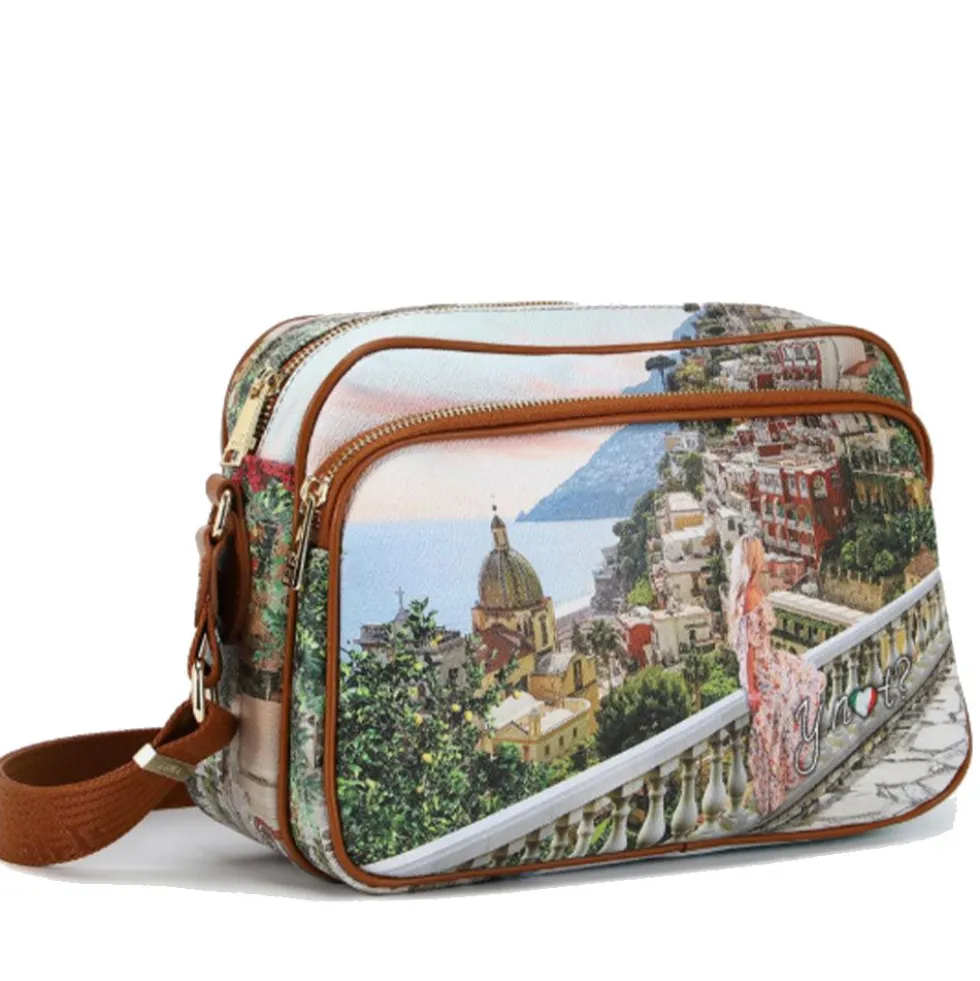 Borsa Donna a Tracolla Y NOT YES-331 stampa Dreaming Coast