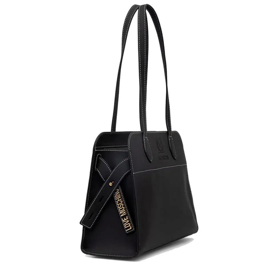 Borsa Donna Bauletto a Spalla LOVE MOSCHINO Nero