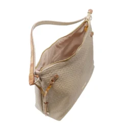 Borsa Donna Hobo 1A Classe Alviero Martini linea Golden Dune effetto Intrecciato Sabbia LE41