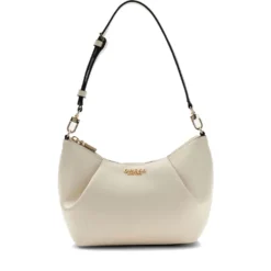 Borsa Donna Hobo a Spalla GUESS Linea Amorette colore Off White