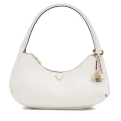 Borsa Donna Hobo a Spalla GUESS Linea Gilda Colore Off White