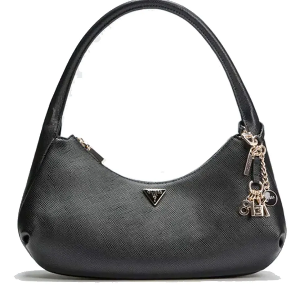 Borsa Donna Hobo a Spalla GUESS Linea Gilda Colore Nero