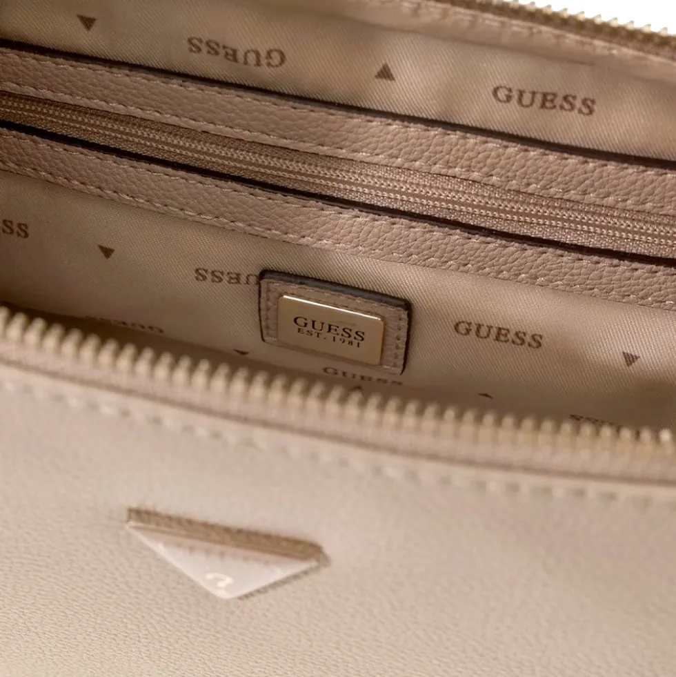 Borsa Donna Hobo a Spalla GUESS Linea Danya Colore Taupe