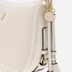 Borsa Donna Hobo a Spalla GUESS Linea Danya Colore Off White