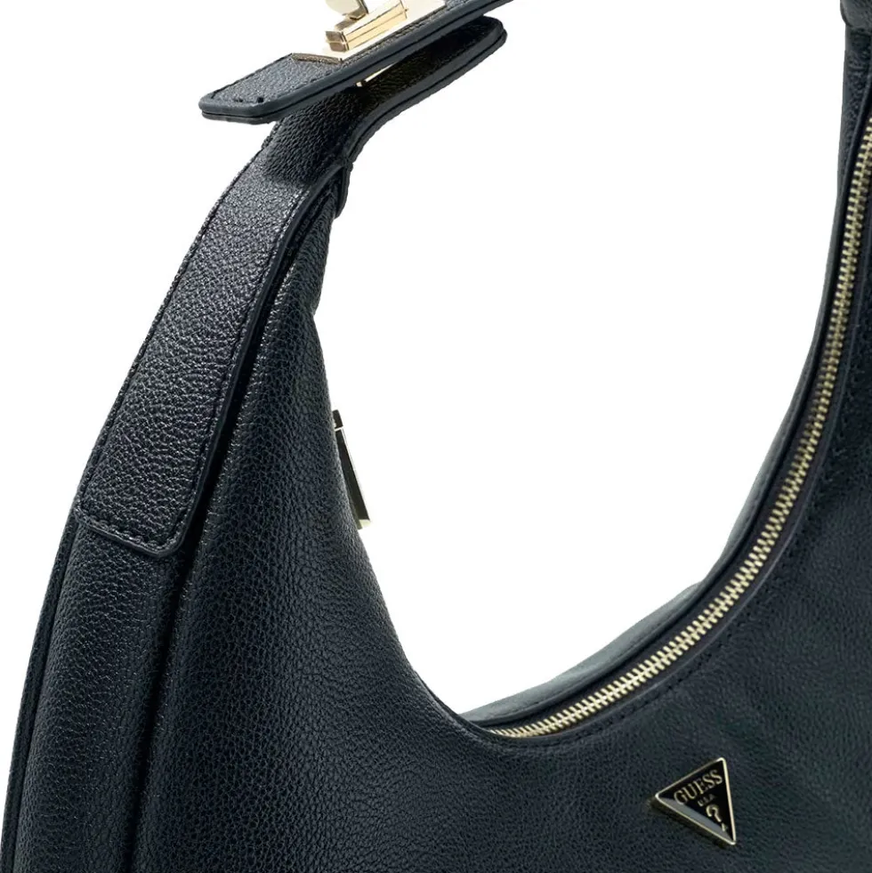 Borsa Donna Hobo a Spalla GUESS Linea Evie colore Nero