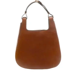 Borsa Donna Hobo a Spalla THE BRIDGE in Pelle Marrone linea Lucia