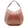 Borsa Donna Hobo con Tracolla THE BRIDGE linea Brigida in Pelle Marrone