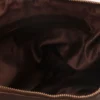 Borsa Donna Hobo GIANNI CONTI in Pelle Liscia Marrone con Borchie