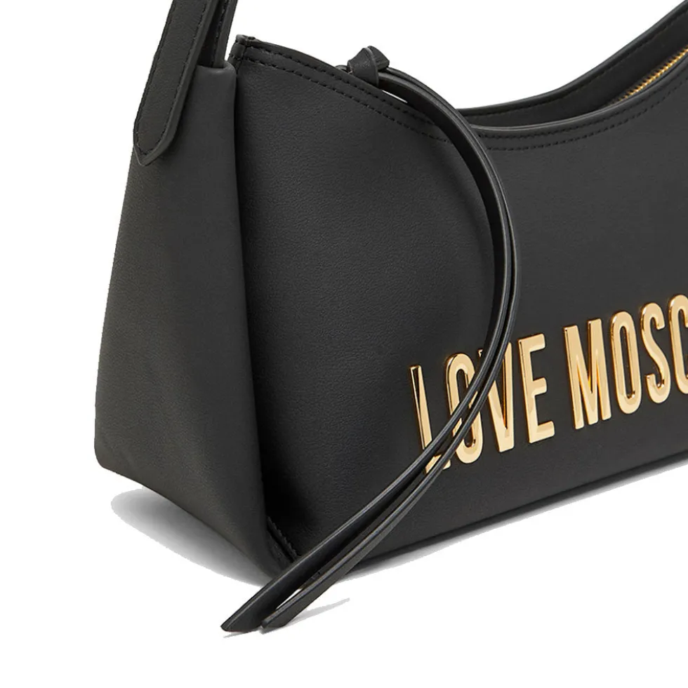 Borsa Donna Hobo LOVE MOSCHINO linea Bold Bag colore Nero