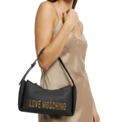 Borsa Donna Hobo LOVE MOSCHINO linea Bold Bag colore Nero