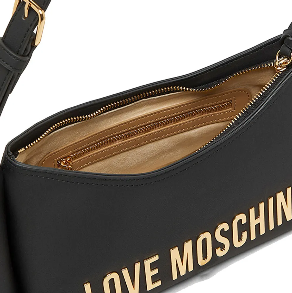 Borsa Donna Hobo LOVE MOSCHINO linea Bold Bag colore Nero