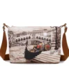 Borsa Donna Hobo Y NOT a Tracolla YES-592 Venice Postcard