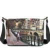 Borsa Donna Hobo Y NOT a Tracolla YES-592 Amsterdam Bridge