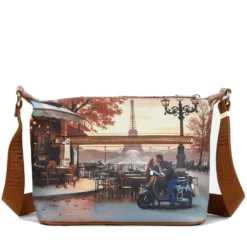 Borsa Donna Hobo Y NOT a Tracolla YES-592 Kisses From Paris