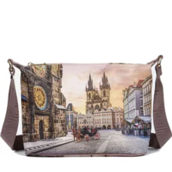 Borsa Donna Hobo Y NOT a Tracolla YES-592 Astro Clock