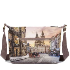 Borsa Donna Hobo Y NOT a Tracolla YES-592 Astro Clock