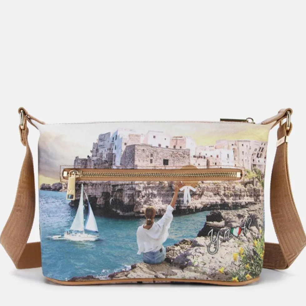 Borsa Donna Hobo Y NOT a Tracolla YES-592 Polignano Coast