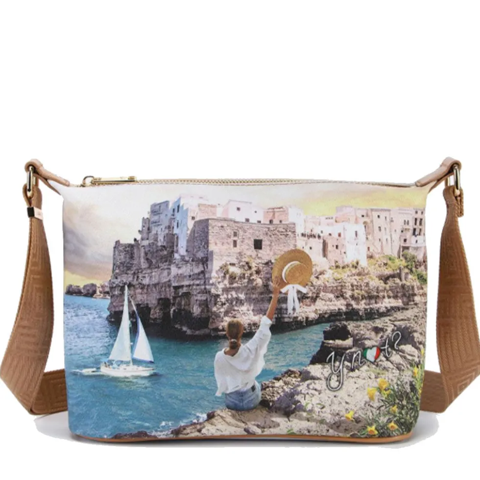 Borsa Donna Hobo Y NOT a Tracolla YES-592 Polignano Coast