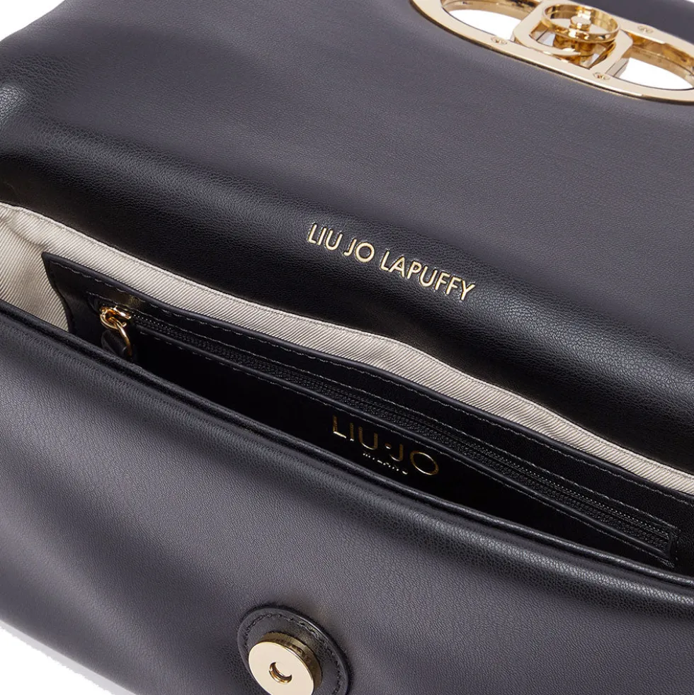 Borsa Donna Media a Spalla LIU JO Better linea La Puffy Nera