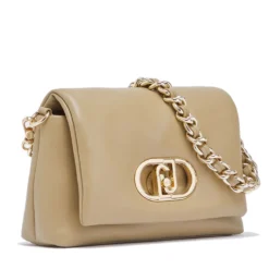 Borsa Donna Media a Spalla LIU JO Better linea La Puffy color Fango