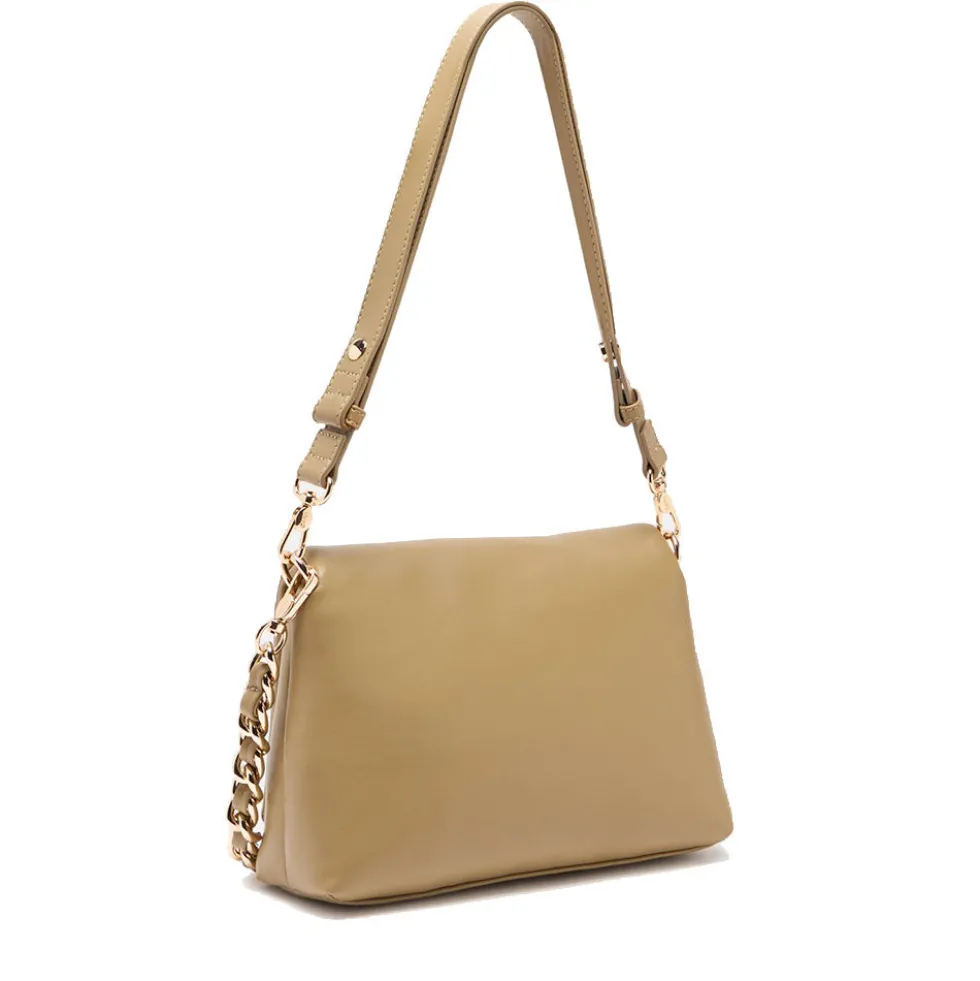 Borsa Donna Media a Spalla LIU JO Better linea La Puffy color Fango