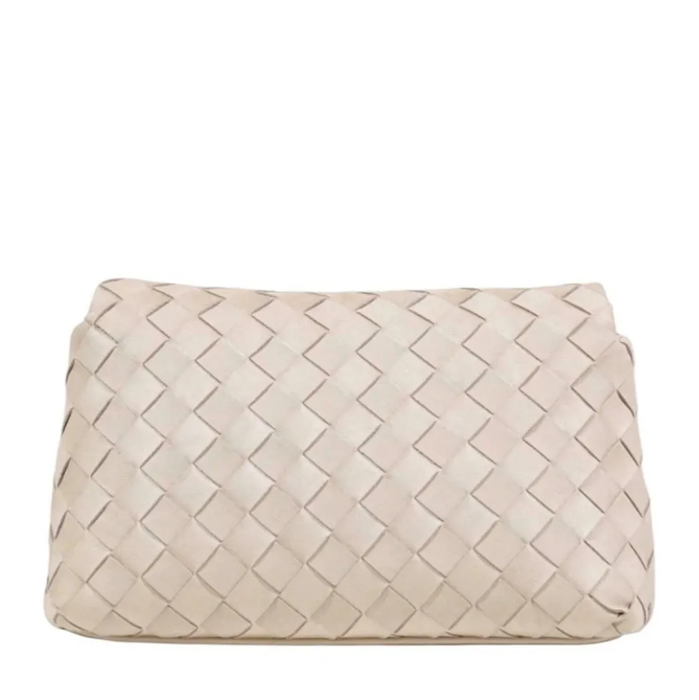Borsa Donna Media a Spalla LIU JO Better linea La Puffy Intrecciata Beige