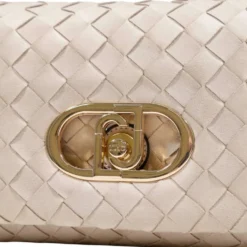 Borsa Donna Media a Spalla LIU JO Better linea La Puffy Intrecciata Beige