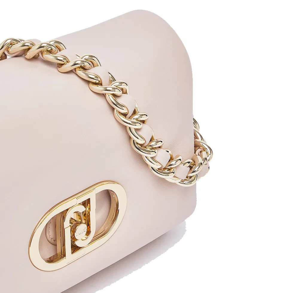 Borsa Donna Media a Spalla LIU JO Better linea La Puffy Rosy Beige