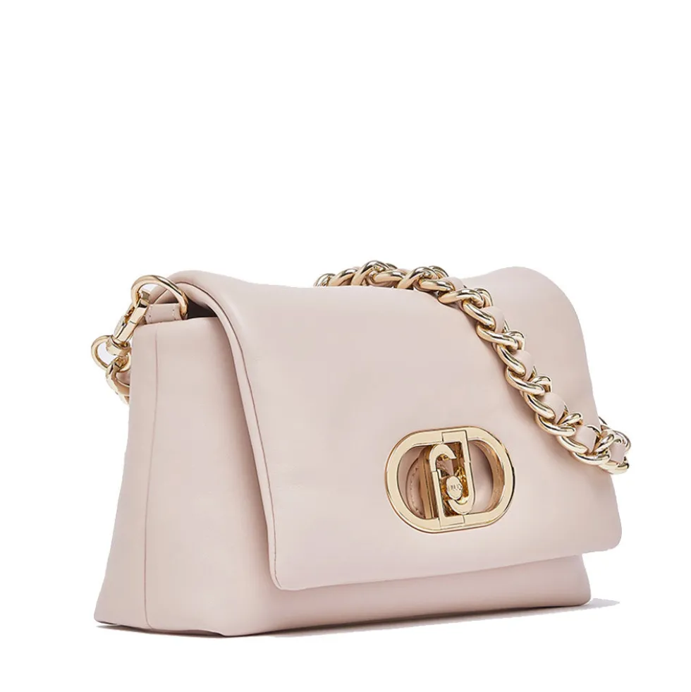 Borsa Donna Media a Spalla LIU JO Better linea La Puffy Rosy Beige