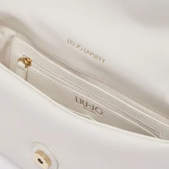 Borsa Donna Media a Spalla LIU JO Better linea La Puffy color Crema