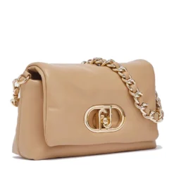 Borsa Donna Media a Spalla LIU JO Better linea La Puffy color Cammello