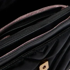 Borsa Donna Media a Spalla LIU JO Matelassè Nera