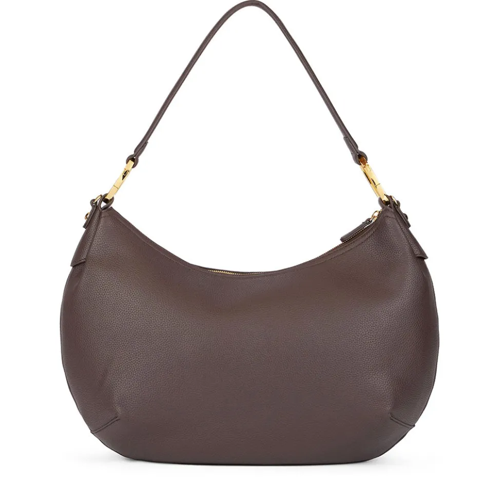 Borsa Donna Mezzaluna a Spalla BRACCIALINI linea Beth Jewels Marrone