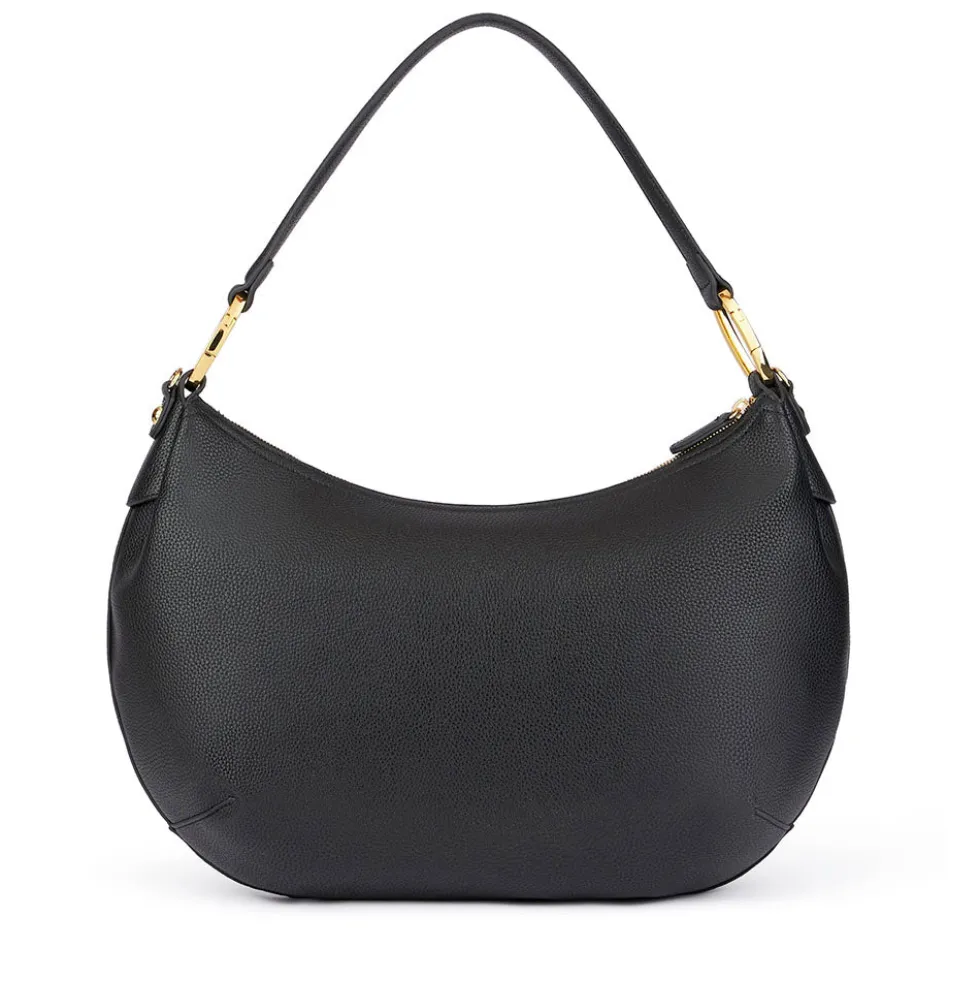 Borsa Donna Mezzaluna a Spalla BRACCIALINI linea Beth Jewels Nera
