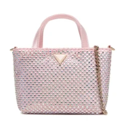 Borsa Donna Mini a Mano GUESS Linea Tasmin colore Light Rose